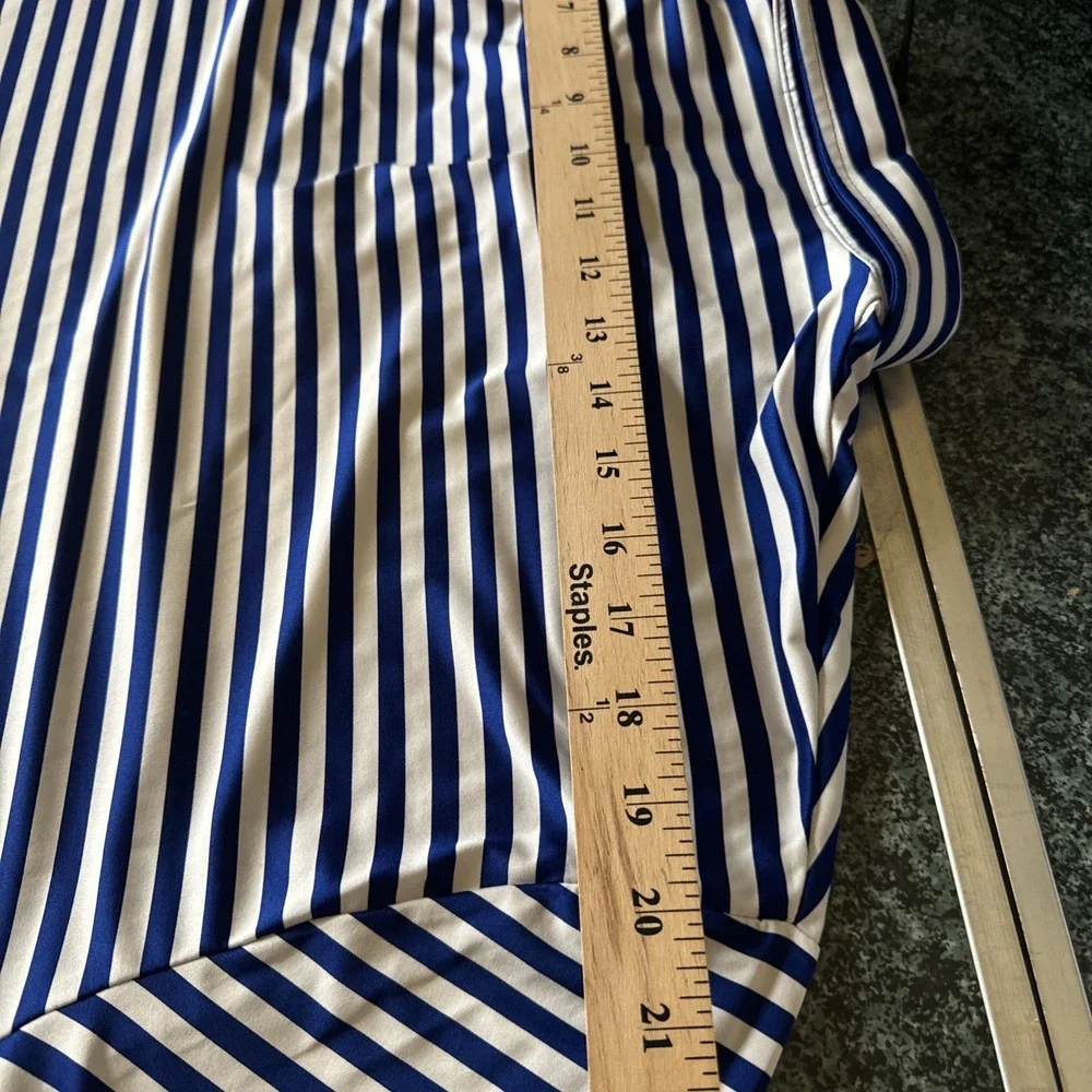 RLX Ralph Lauren 122nd US Open  Performance Polo Shirt XXL Blue & White